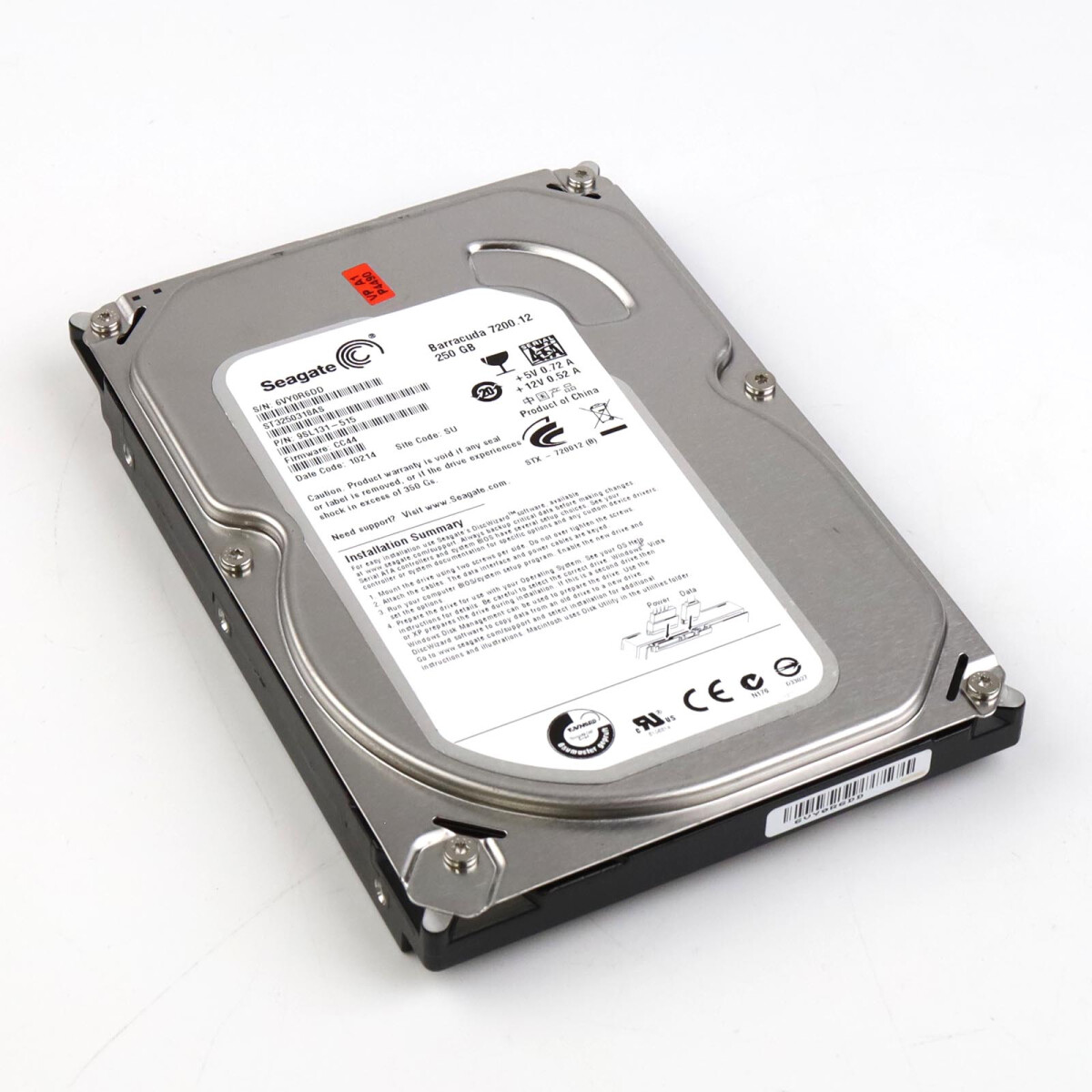 Seagate Barracuda SATA 7200.12 250 GB ST3250318AS GEB