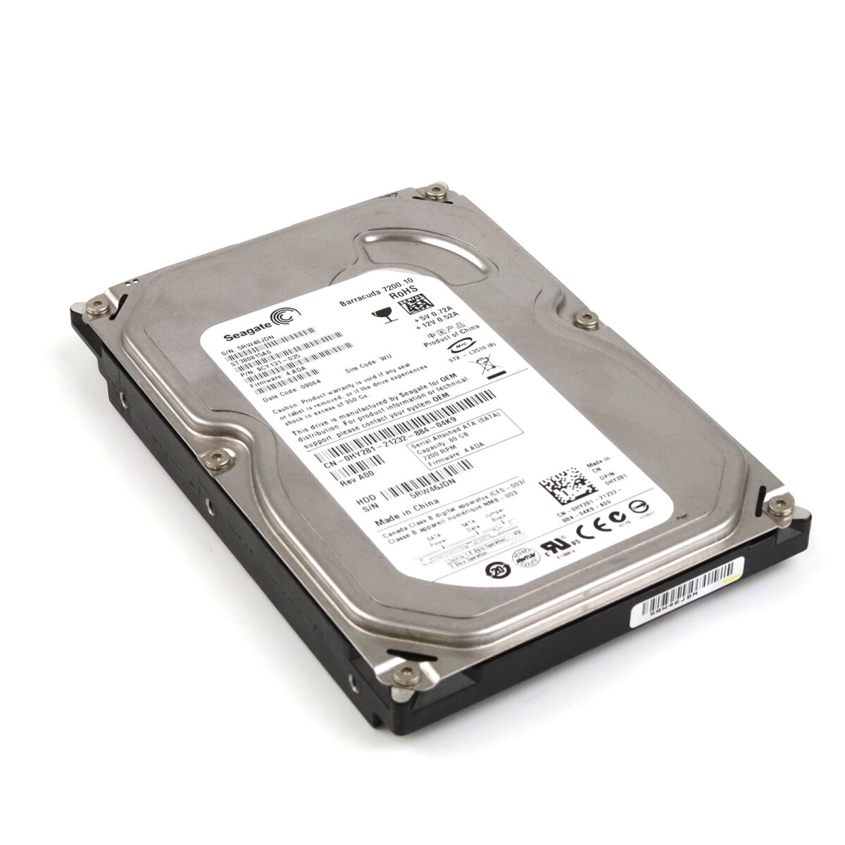 Seagate Barracuda SATA 7200.10 80 GB ST380815AS GEB
