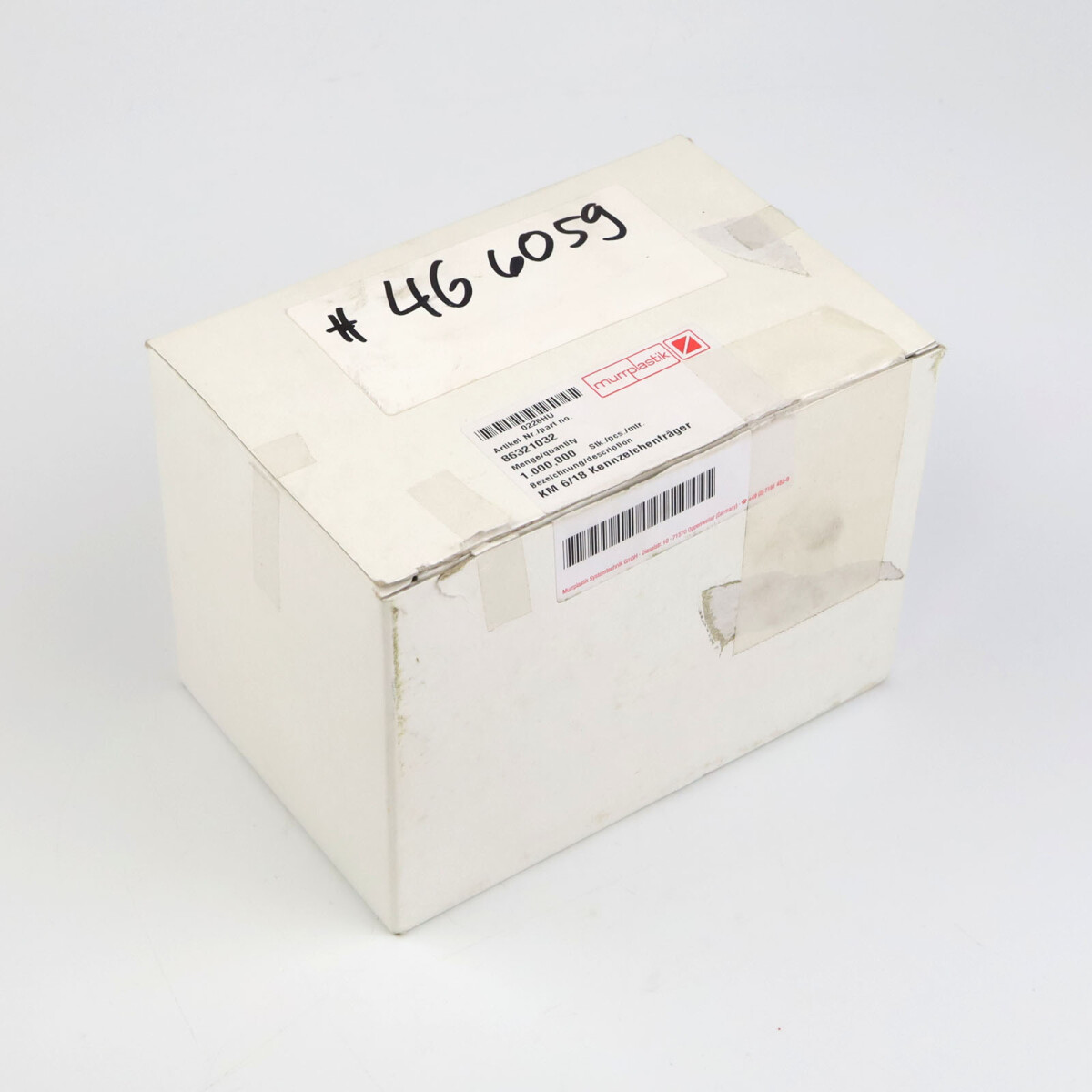 Murrplastik Kennzeichenträger KM 6/18 86321032 (1000Stk