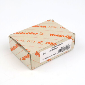 Weidmüller Klemmenmarkierer DEK 6 FWZ 1-10 0518960001 (500Stk.) OVP