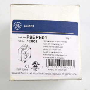 General Electric Leere Kunststoff-Tastatur P9EPE01 189001 OVP