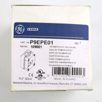 General Electric Leere Kunststoff-Tastatur P9EPE01 189001 OVP