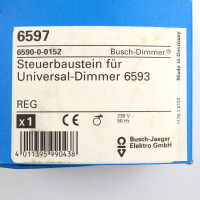 Busch-Jaeger Steuerbaustein 6597 6590-0-0152 OVP