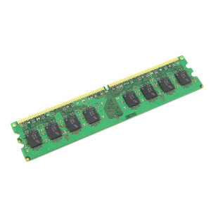 Micron Arbeitsspeicher DDR2 2GB 2RX8 PC2-6400U-666-13-E0 MT16HTF25664AZ-800H1 GEB