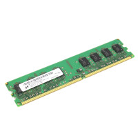 Micron Arbeitsspeicher DDR2 2GB 2RX8 PC2-6400U-666-13-E0 MT16HTF25664AZ-800H1 GEB