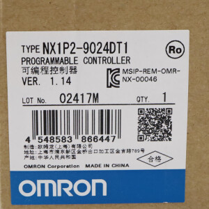Omron Maschinen Controller NX1P2-9024DT1 OVP