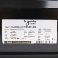 Schneider Electric Servomotor SM-100/40/050/P0/45/M1/B1 19203402V010001 NOV