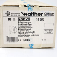 Walther Anbaudose Typ 10 606 16A-10h/42V (10Stk.) OVP