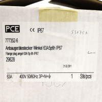 PCE CEE-Anbaugerätestecker Winkel Typ 777352-6 OVP