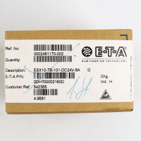E-T-A Elektronischer Sicherungsautomat ESX10-TB-101-DC24V-8A OVP