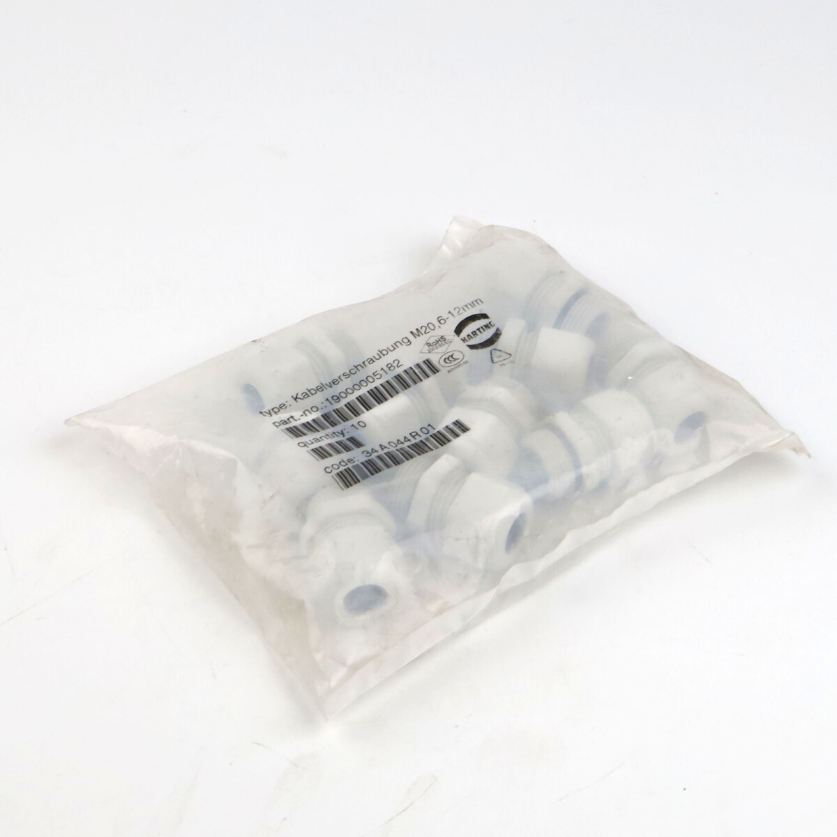 Harting Kabelverschraubung Han CGM-P M20x1,5 D.6-12mm 190000