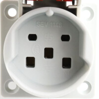 ABL Sursum Einbausteckdose SEV1148 Typ 25 400V/16A NOV