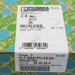 Phoenix Contact Kombiableiter FLT-SEC-T1+T2-3C-350/25-FM 2905469 SIE