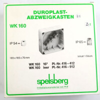 Spelsberg Abzweigkasten WK 160-16² 416412 OVP