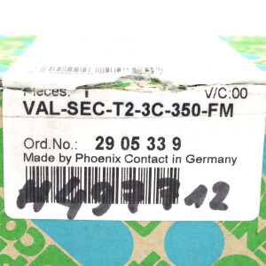 Phoenix Contact Überspannungsableiter VAL-SEC-T2-3C-350-FM 2905339 OVP