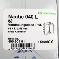 Spelsberg Abzweigkasten Nautic 040-L 49090401 (3Stk.) OVP