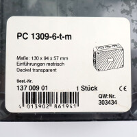 spelsberg Leergehäuse TK PC 1309-6-tm 13700901 OVP
