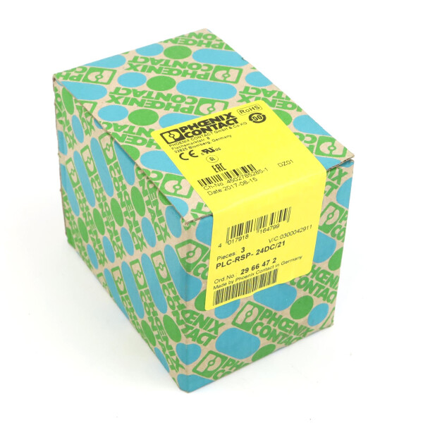 Phoenix Contact Relaismodul PLC-RSP- 24DC/21 2966472 (3Stk.) SIE
