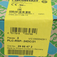 Phoenix Contact Relaismodul PLC-RSP- 24DC/21 2966472 (3Stk.) SIE