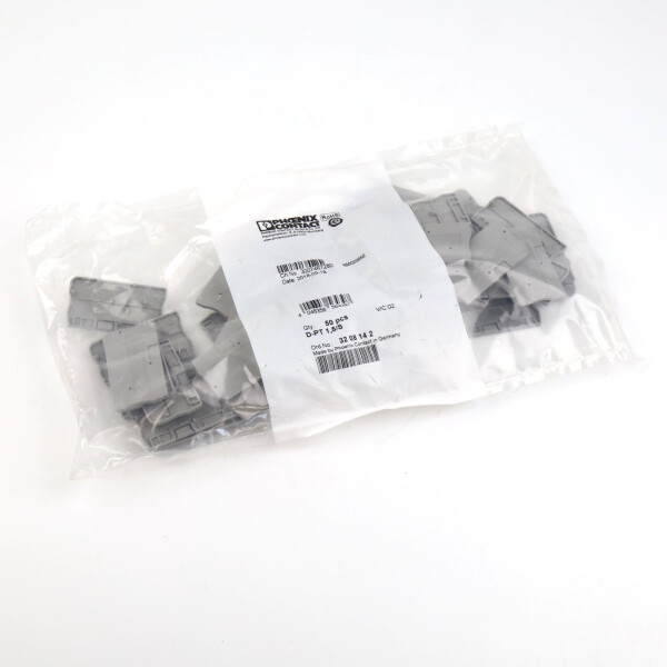 Phoenix Contact Abschlussdeckel D-PT 1,5/S 3208142 (50Stk.) OVP
