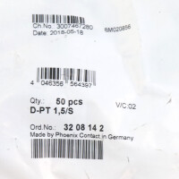 Phoenix Contact Abschlussdeckel D-PT 1,5/S 3208142 (50Stk.) OVP