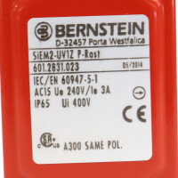 BERNSTEIN Seilzugschalter SiEM2-UV1Z P-Rast 601.2831.023 NOV