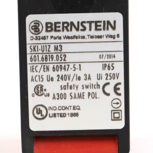 BERNSTEIN Positionsschalter SKI-U1Z M3 601.6819.052 NOV