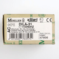 Klöckner Moeller Hilfsschütz DILA-31 115V60HZ 276357 OVP