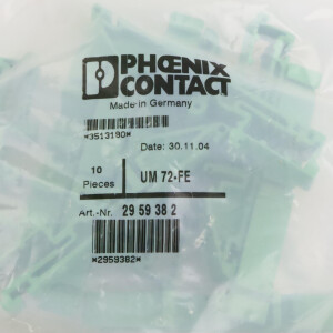 Phoenix Contact Fußelement UM 72-FE 2959382 (10Stk.) OVP
