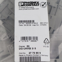 Phoenix Contact Distanzplatte DG-UKKB 3/ 5 2770859 (50Stk.) OVP