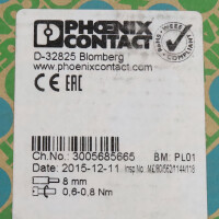 Phoenix Contact Reihenklemme MBK 5/E-Z-PE 0452043 (20Stk.) OVP