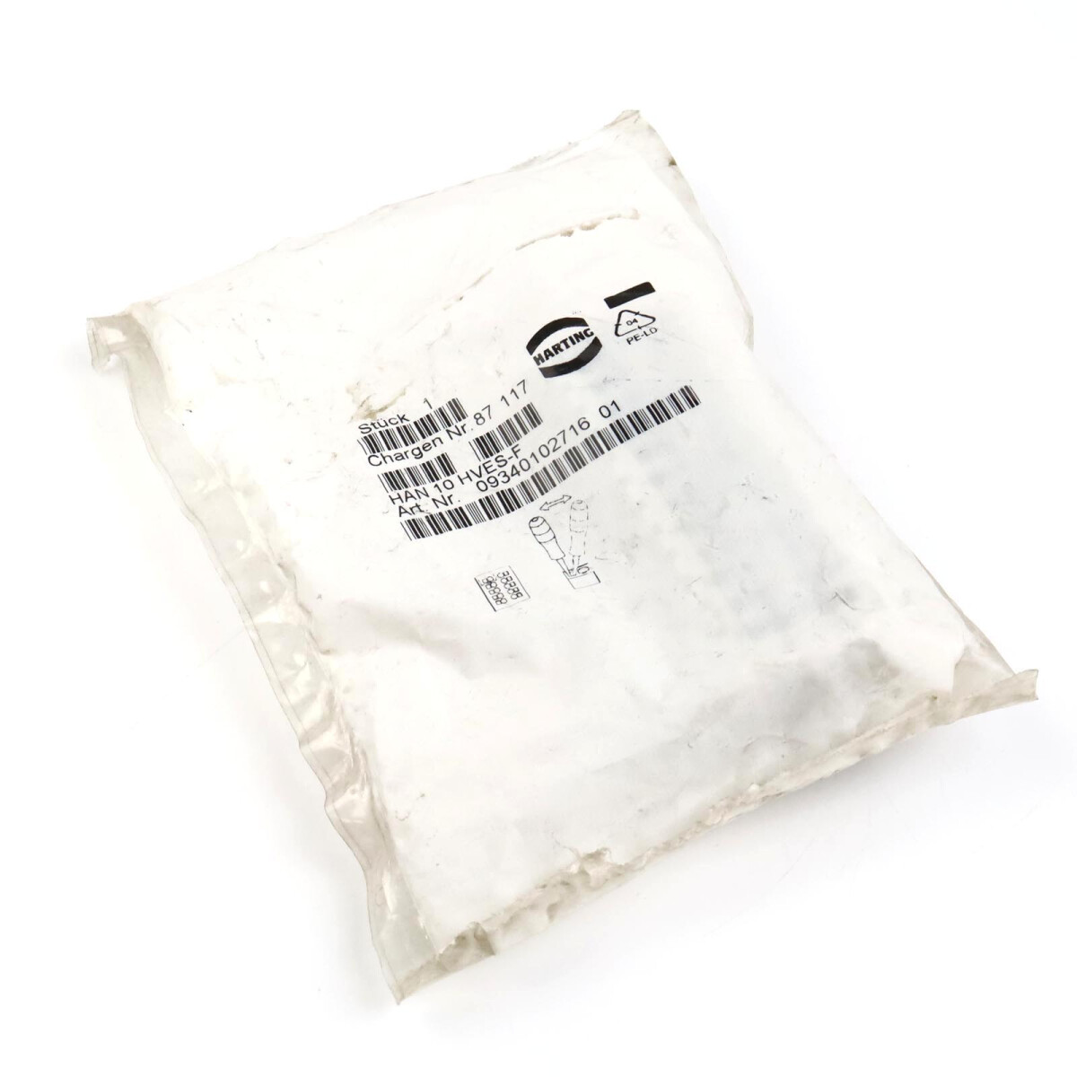 Harting Einsatz Han 10HVES-F 09340102716 OVP