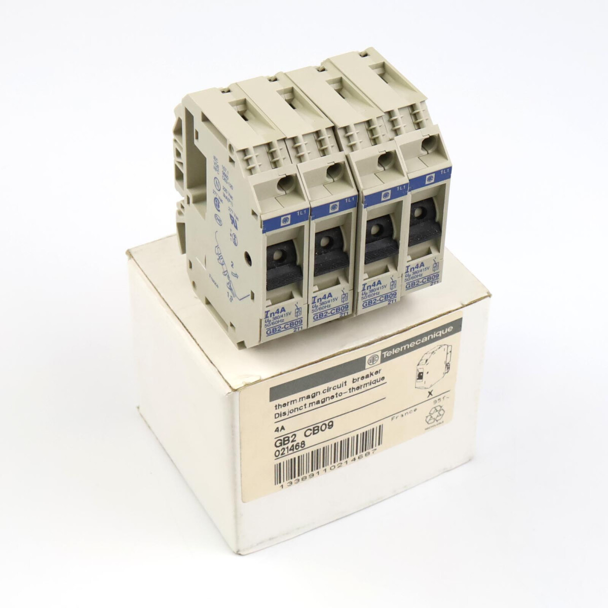 Telemecanique Leitungsschutzschalter GB2CB09 021468 (4Stk.) 