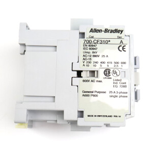 Allen Bradley Hilfsschütz 700-CF310KJ 24V 50/60Hz OVP