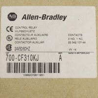 Allen Bradley Hilfsschütz 700-CF310KJ 24V 50/60Hz OVP