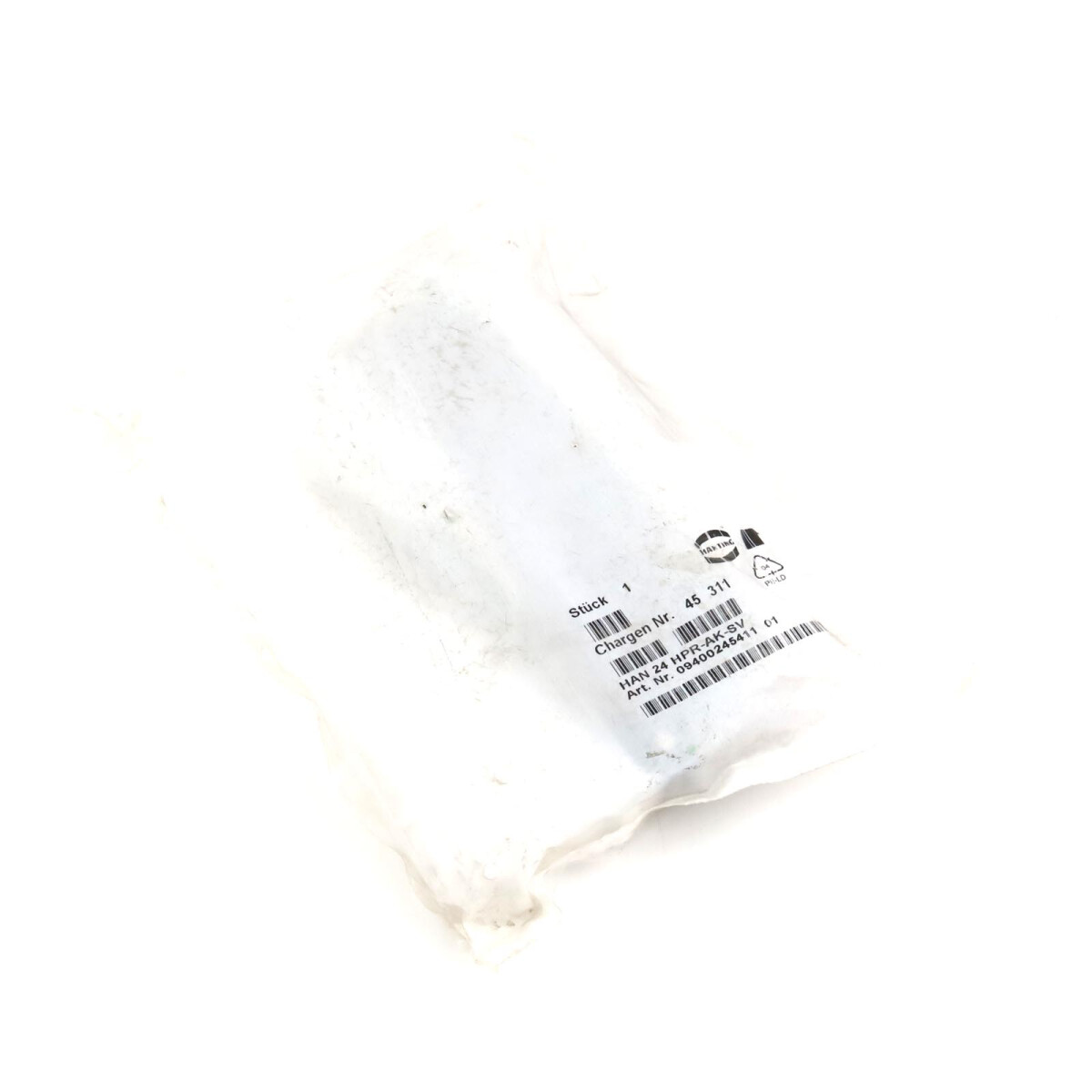 Harting Abdeckkappe HAN 24 HPR-AK-SV 09400245411 OVP