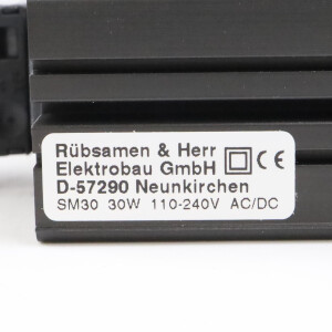 Rübsamen & Herr Schaltschrankheizung SM30 OVP