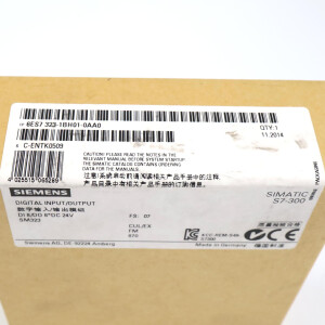 Simatic S7-300 SM323 6ES7 323-1BH01-0AA0 FS:07 SIE