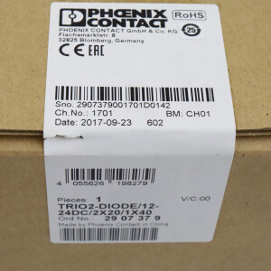 Phoenix Contact Redundanzmodul TRIO2-DIODE/12-24DC/2X20/1X40 2907379 SIE
