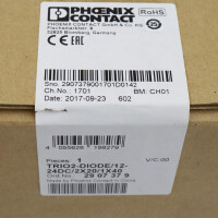 Phoenix Contact Redundanzmodul TRIO2-DIODE/12-24DC/2X20/1X40 2907379 SIE