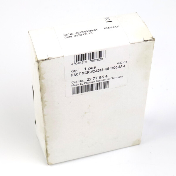 Phoenix Contact Stromwandler PACT MCR-V2-6015-85-1000-5A-1 2277954 SIE