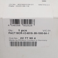 Phoenix Contact Stromwandler PACT MCR-V2-6015-85-1000-5A-1 2277954 SIE