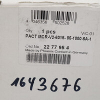 Phoenix Contact Stromwandler PACT MCR-V2-6015-85-1000-5A-1 2277954 OVP