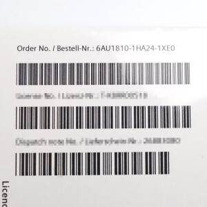 Sinamics DCC V2.4 SP1 Upgrade Lizenz 6AU1810-1HA24-1XE0 SIE