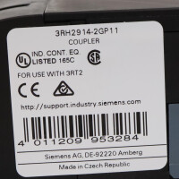 Siemens Koppelglied 3RH2914-2GP11 OVP