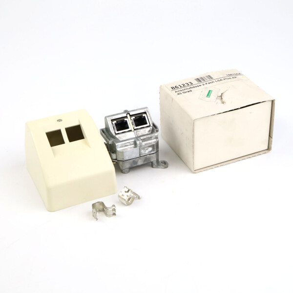 Ackermann 2-Fach LSA-Plus Einbau-Dose 861233 18875DA OVP