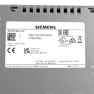 SIMATIC HMI KTP700 Basic DP 6AV2123-2GA03-0AX0 OVP
