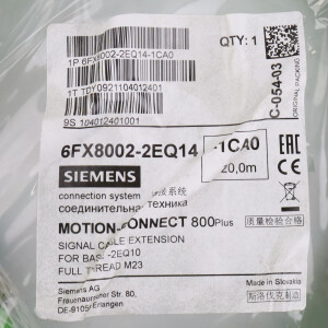 Siemens Signalleitung 6FX8002-2EQ14-1CA0 OVP