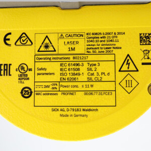 SICK Sicherheitslaserscanner MICS3-ABAZ90PZ1P01 1100408 OVP