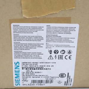 Siemens Lasttrennschalter 3KL5230-1GB01 OVP